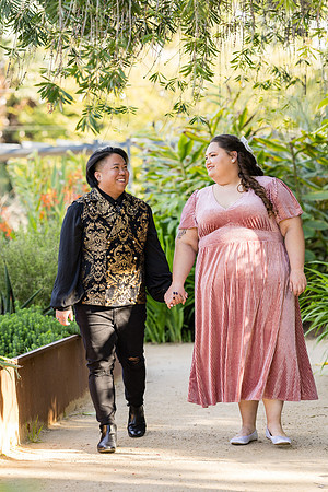 Engagement Photos South Coast Botanical Garden in Palos Verdes-023