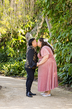 Engagement Photos South Coast Botanical Garden in Palos Verdes-026