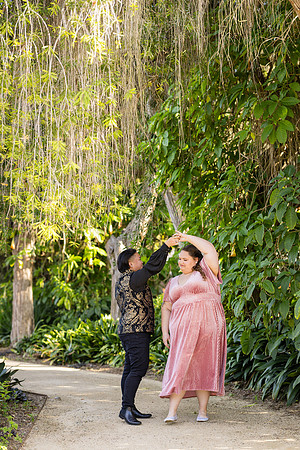 Engagement Photos South Coast Botanical Garden in Palos Verdes-029