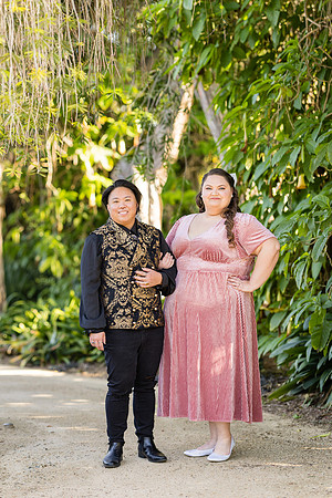 Engagement Photos South Coast Botanical Garden in Palos Verdes-033