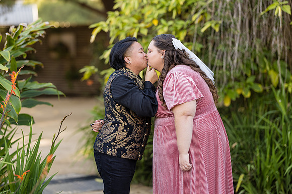 Engagement Photos South Coast Botanical Garden in Palos Verdes-039
