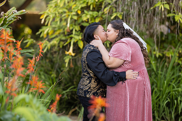 Engagement Photos South Coast Botanical Garden in Palos Verdes-042