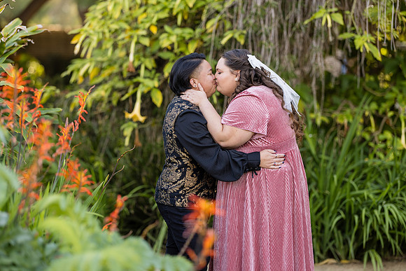 Engagement Photos South Coast Botanical Garden in Palos Verdes-045