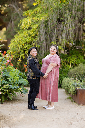 Engagement Photos South Coast Botanical Garden in Palos Verdes-047