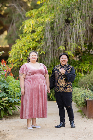 Engagement Photos South Coast Botanical Garden in Palos Verdes-050