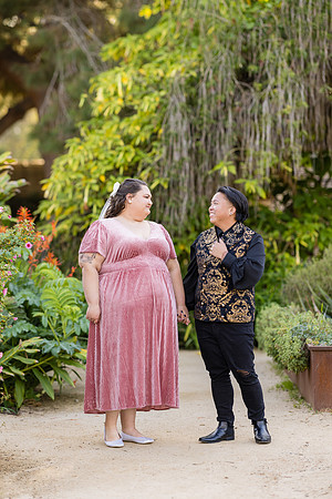 Engagement Photos South Coast Botanical Garden in Palos Verdes-051