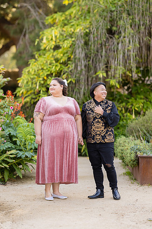 Engagement Photos South Coast Botanical Garden in Palos Verdes-054