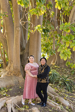 Engagement Photos South Coast Botanical Garden in Palos Verdes-057