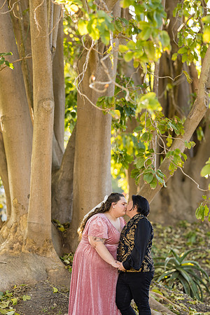 Engagement Photos South Coast Botanical Garden in Palos Verdes-058