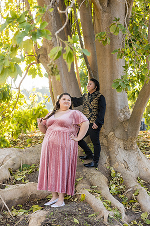 Engagement Photos South Coast Botanical Garden in Palos Verdes-060