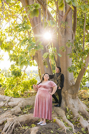 Engagement Photos South Coast Botanical Garden in Palos Verdes-062