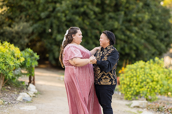 Engagement Photos South Coast Botanical Garden in Palos Verdes-066