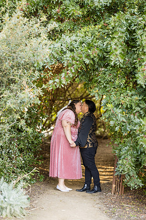 Engagement Photos South Coast Botanical Garden in Palos Verdes-083