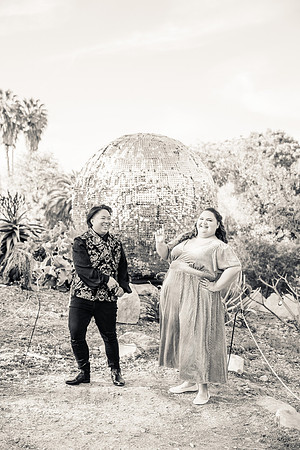 Engagement Photos South Coast Botanical Garden in Palos Verdes-091