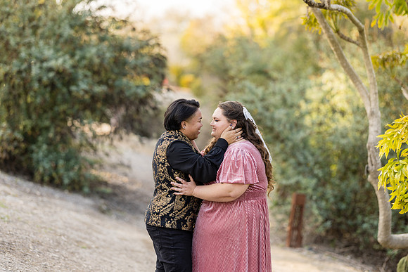 Engagement Photos South Coast Botanical Garden in Palos Verdes-099