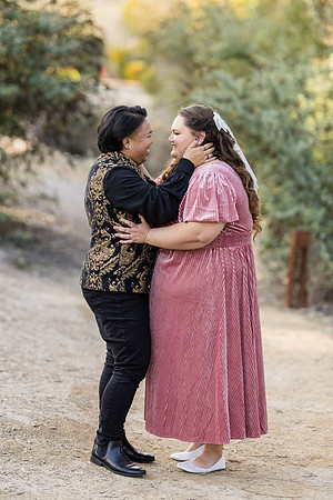 Engagement Photos South Coast Botanical Garden in Palos Verdes-100
