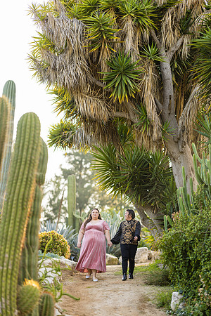 Engagement Photos South Coast Botanical Garden in Palos Verdes-114