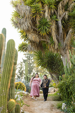 Engagement Photos South Coast Botanical Garden in Palos Verdes-115