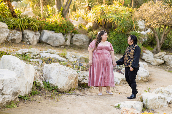 Engagement Photos South Coast Botanical Garden in Palos Verdes-122