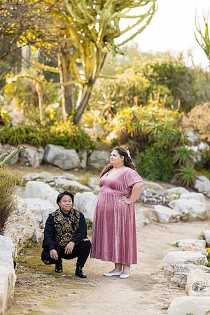 Engagement Photos South Coast Botanical Garden in Palos Verdes-128
