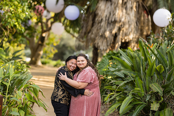 Engagement Photos South Coast Botanical Garden in Palos Verdes-135