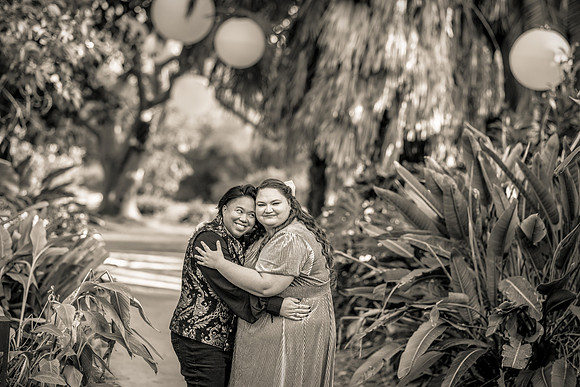 Engagement Photos South Coast Botanical Garden in Palos Verdes-136