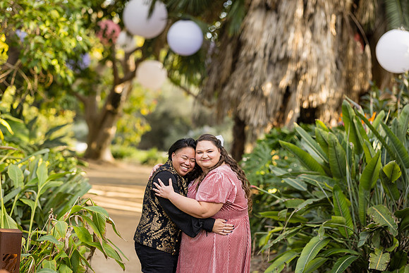 Engagement Photos South Coast Botanical Garden in Palos Verdes-137