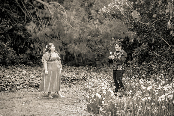Engagement Photos South Coast Botanical Garden in Palos Verdes-146