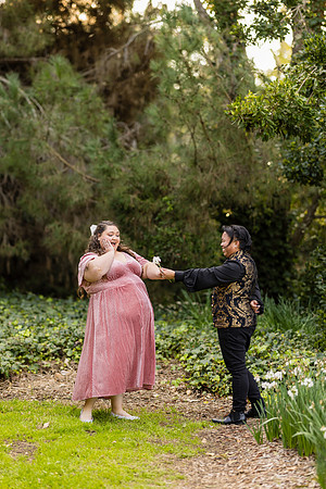 Engagement Photos South Coast Botanical Garden in Palos Verdes-153