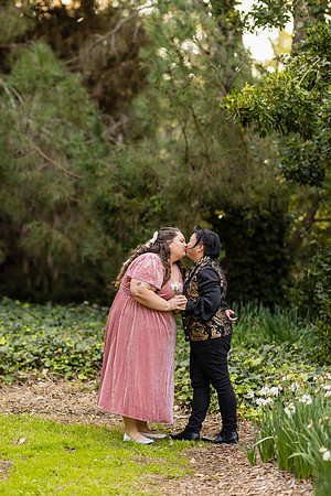 Engagement Photos South Coast Botanical Garden in Palos Verdes-157