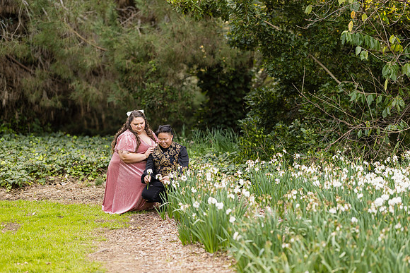 Engagement Photos South Coast Botanical Garden in Palos Verdes-158