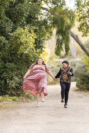 Engagement Photos South Coast Botanical Garden in Palos Verdes-164