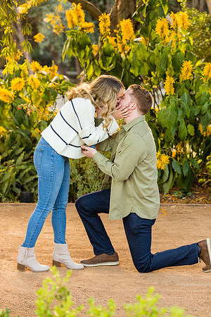 Engagement Photos South Coast Botanical Gardens-39