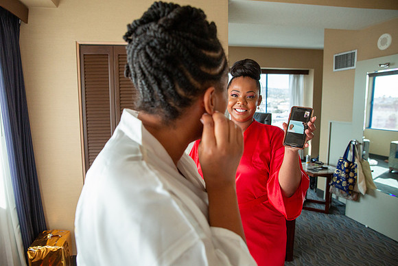 Wayfarers Chapel Wedding - Michael's Tuscany Room San Pedro-43