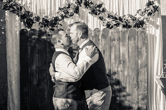 Back Yard Wedding Long Beach-100