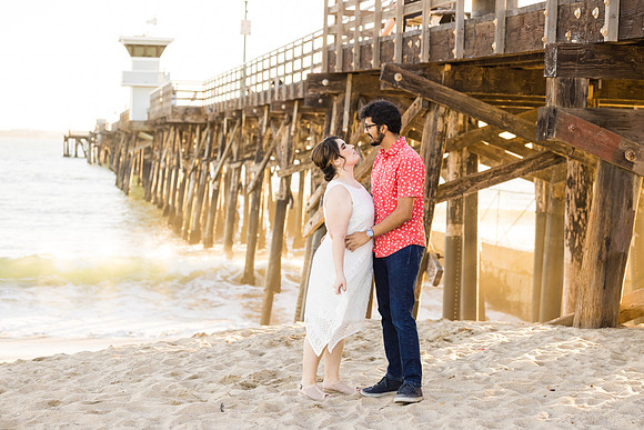 Engagement Photos Seal Beach Pier - David England Photography-055