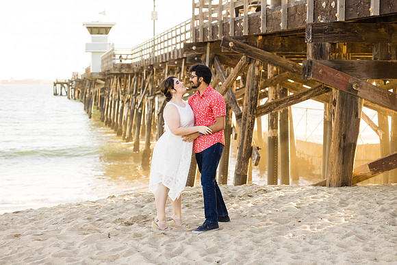 Engagement Photos Seal Beach Pier - David England Photography-058