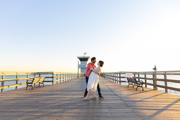 Engagement Photos Seal Beach Pier - David England Photography-100