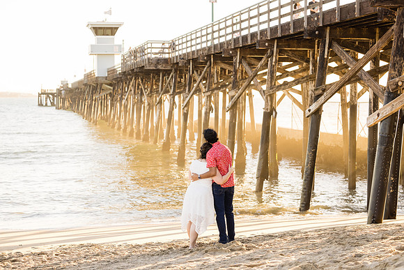 Engagement Photos Seal Beach Pier - David England Photography-079