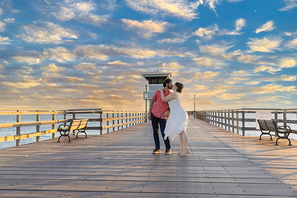 Engagement Photos Seal Beach Pier - David England Photography-103