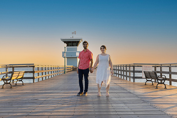 Engagement Photos Seal Beach Pier - David England Photography-101