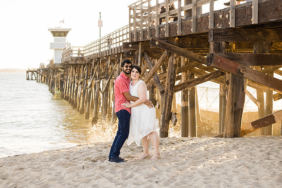 Engagement Photos Seal Beach Pier - David England Photography-067