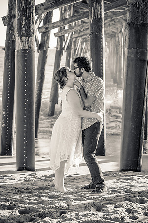 Engagement Photos Seal Beach Pier - David England Photography-075