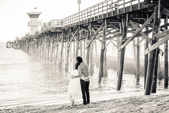 Engagement Photos Seal Beach Pier - David England Photography-078