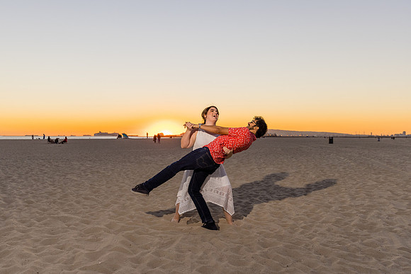 Engagement Photos Seal Beach Pier - David England Photography-114