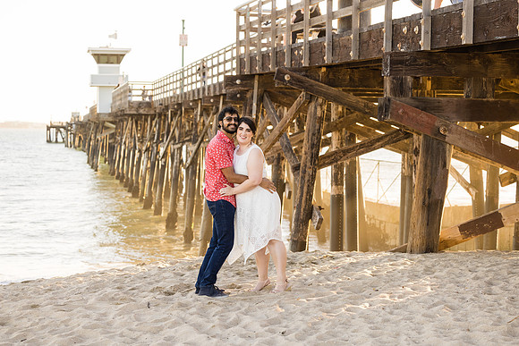 Engagement Photos Seal Beach Pier - David England Photography-068