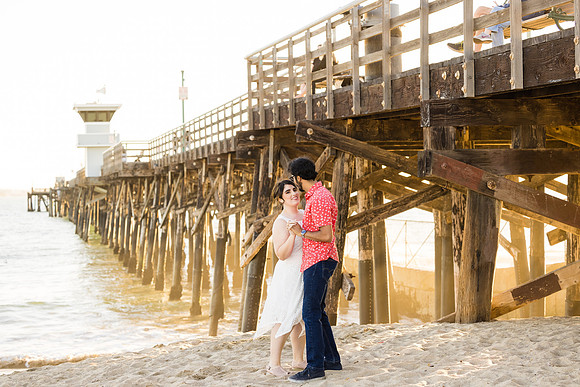 Engagement Photos Seal Beach Pier - David England Photography-059