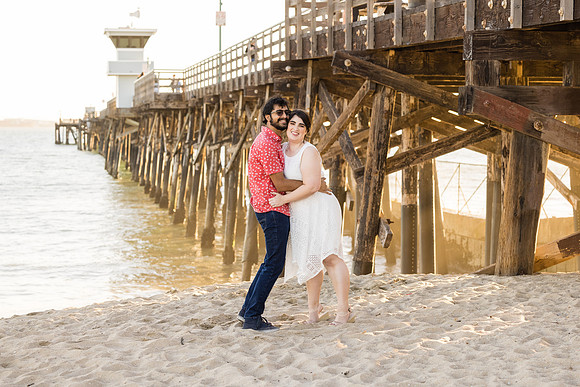 Engagement Photos Seal Beach Pier - David England Photography-069