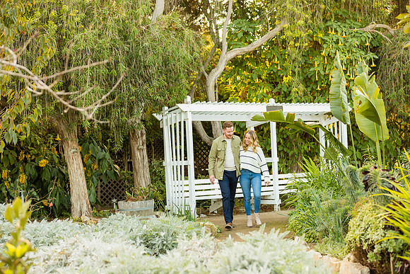 Engagement Photos South Coast Botanical Gardens-87