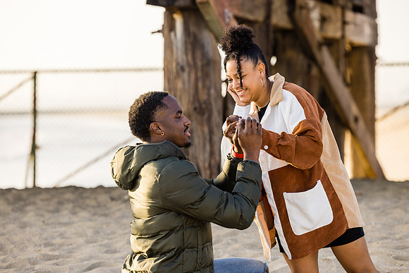 Surprise Engagement Session Seal Beach Pier - Seal Beach Photographer-048